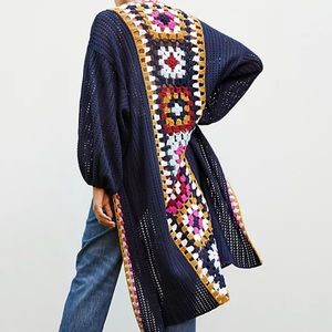 Anthropologie Crochet Kimono/Cardigan